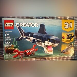 Lego Creator 3 in 1. Shark & Crab #31088
